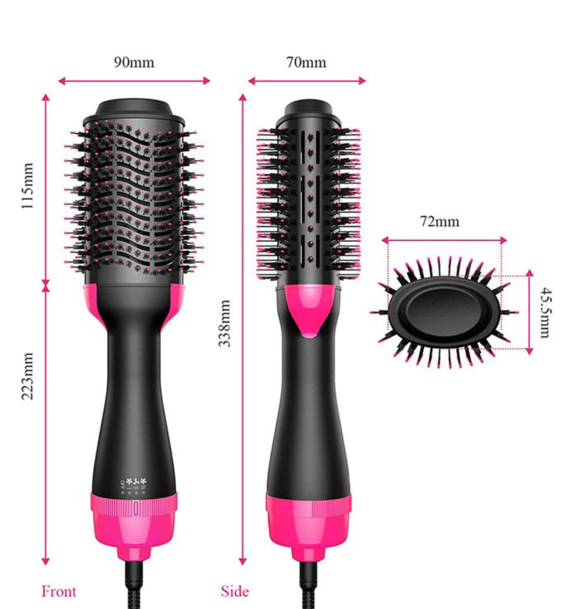 Velora Smooth Brush™ – Your All-in-One Blowout & Shine Solution