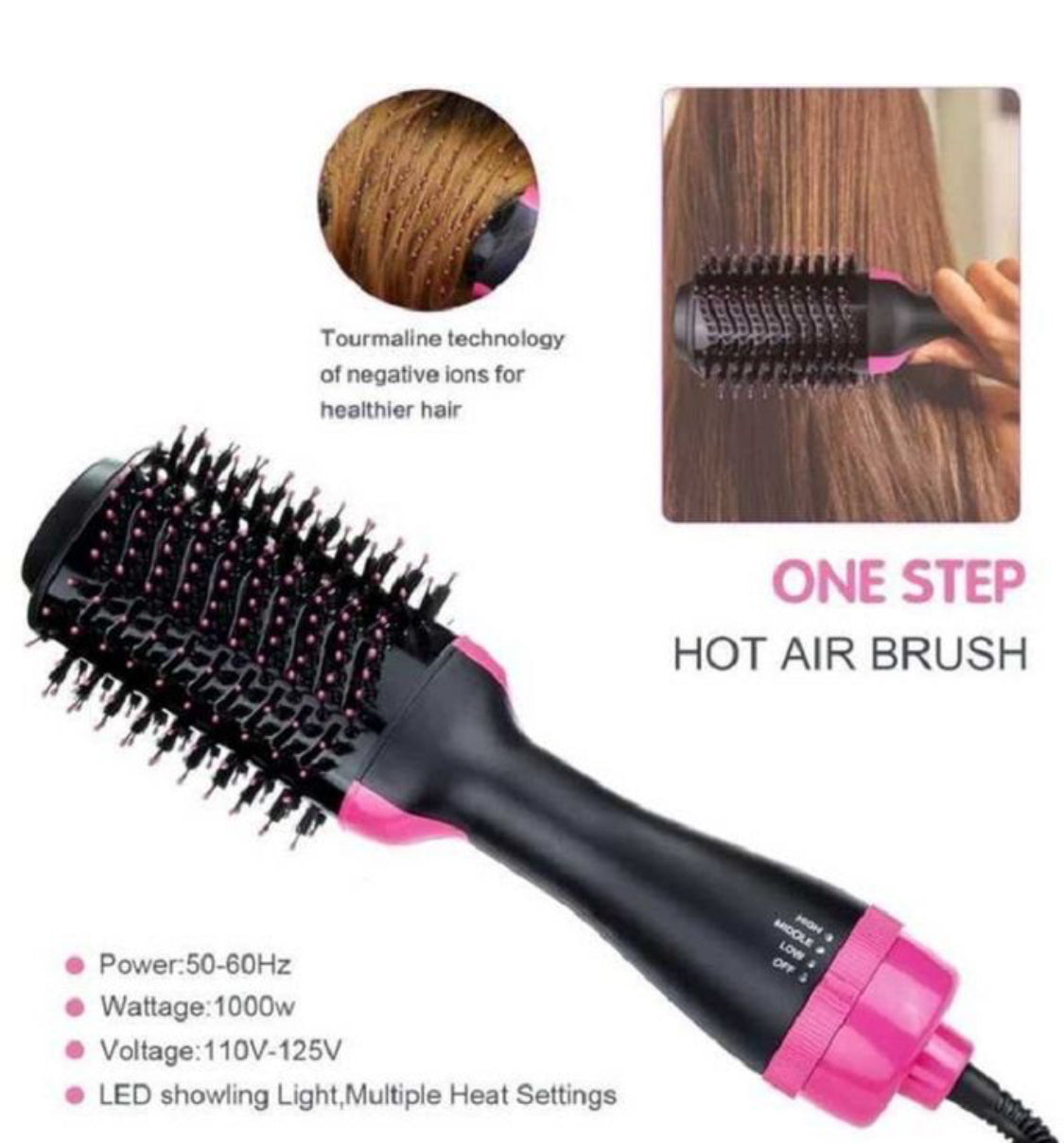 Velora Smooth Brush™ – Your All-in-One Blowout & Shine Solution