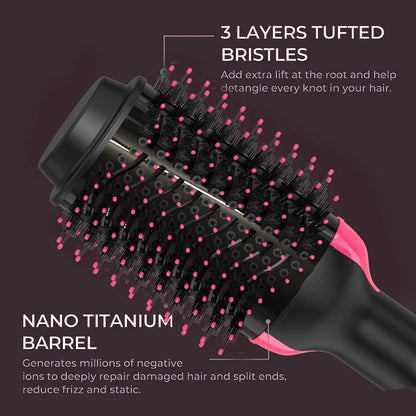 Velora Smooth Brush™ – Your All-in-One Blowout & Shine Solution