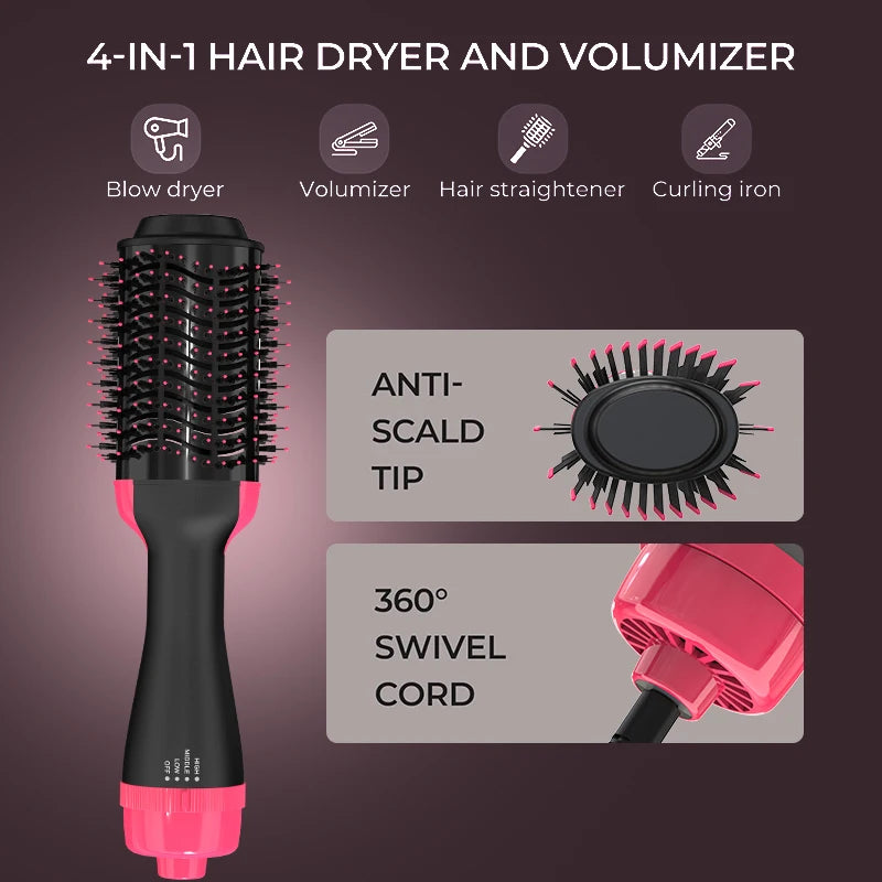Velora Smooth Brush™ – Your All-in-One Blowout & Shine Solution