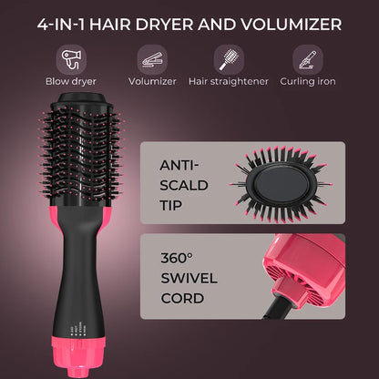 Velora Smooth Brush™ – Your All-in-One Blowout & Shine Solution